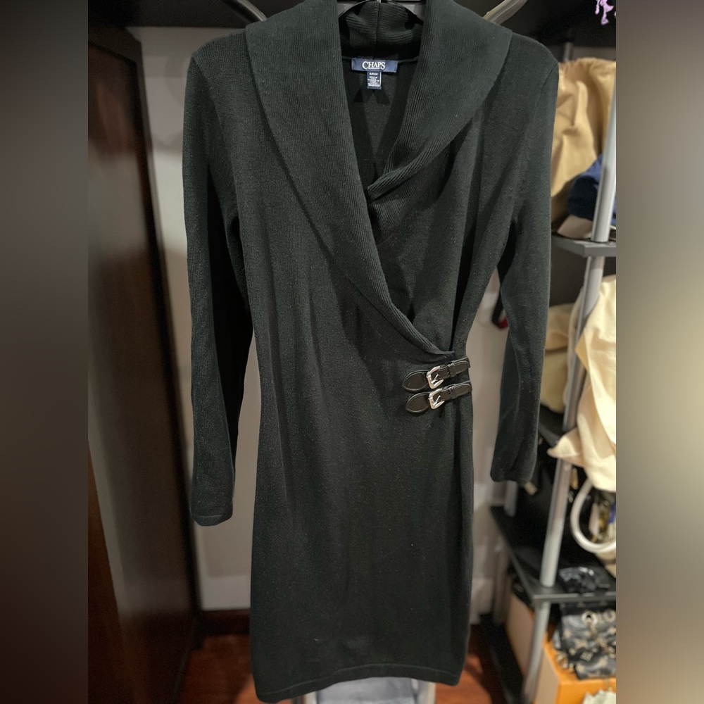 CHAPS sweaters  Dress Size P S/P/CH Black